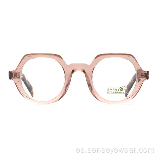 Gafas de marco óptico biodegradable bio eco acetato